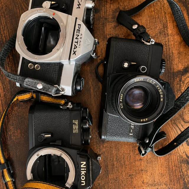 PentaxとNikonのフィルムカメラの買取実績
